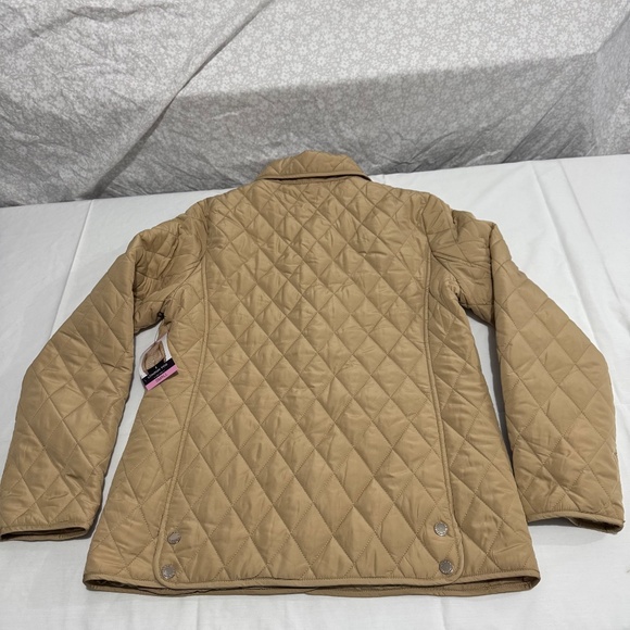 brown london fog jacket button down pocket bothsides size small - Picture 7 of 15